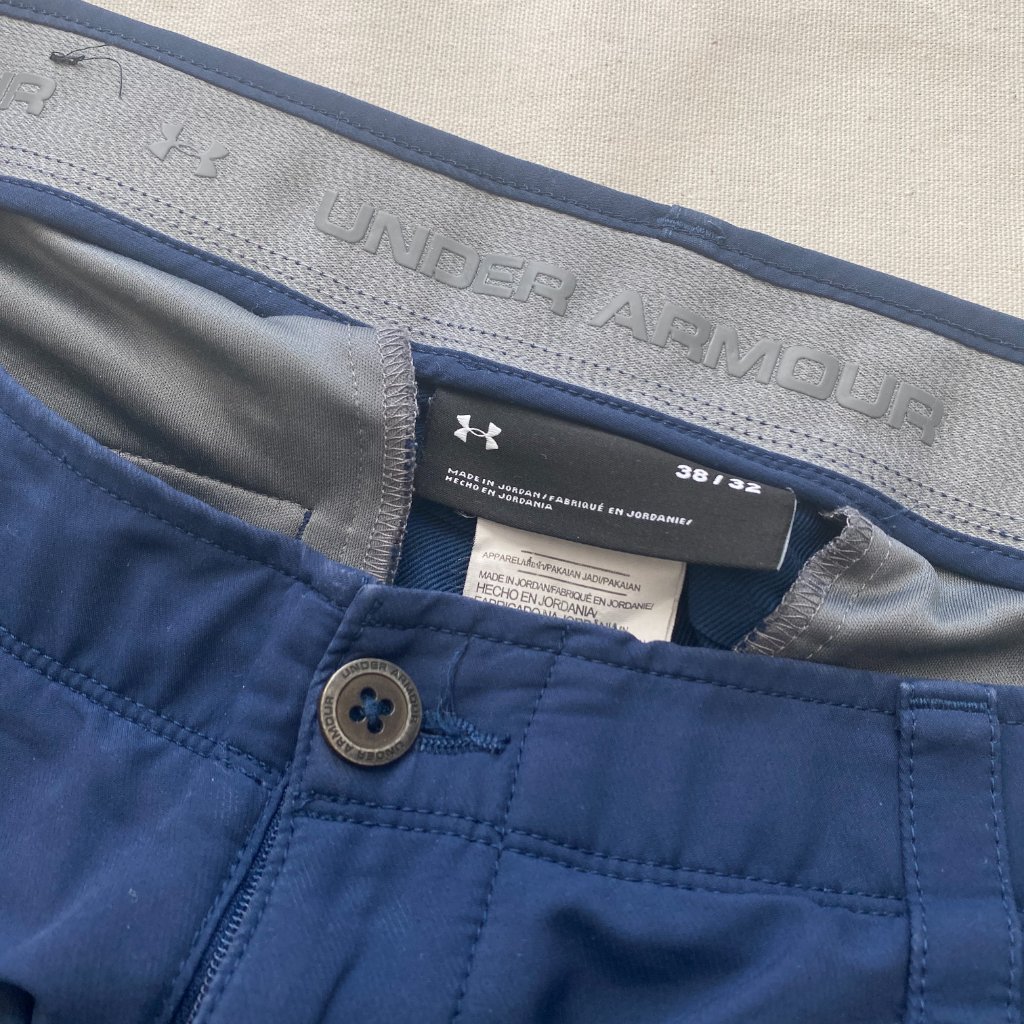 Under Armour Match Play Navy Golf Pants